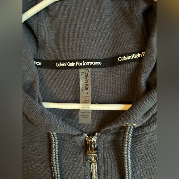 Calvin Klein Performance Zip-Up Hoodie size XL - Picture 4 of 9